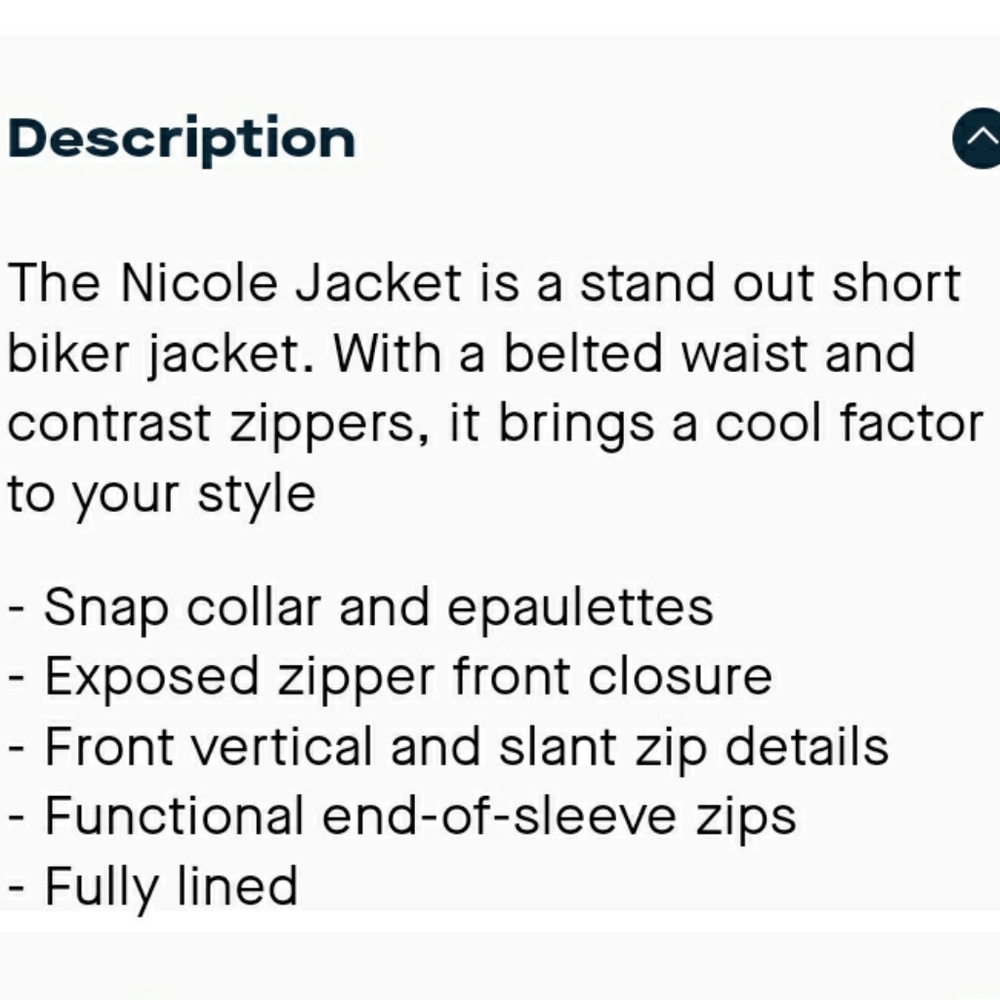 WT ⚘WALTER BAKER NICOLE 100% LEATHER JACKET (CANDY 💖) SZ. SMALL( DAMAGED) - Picture 4 of 14